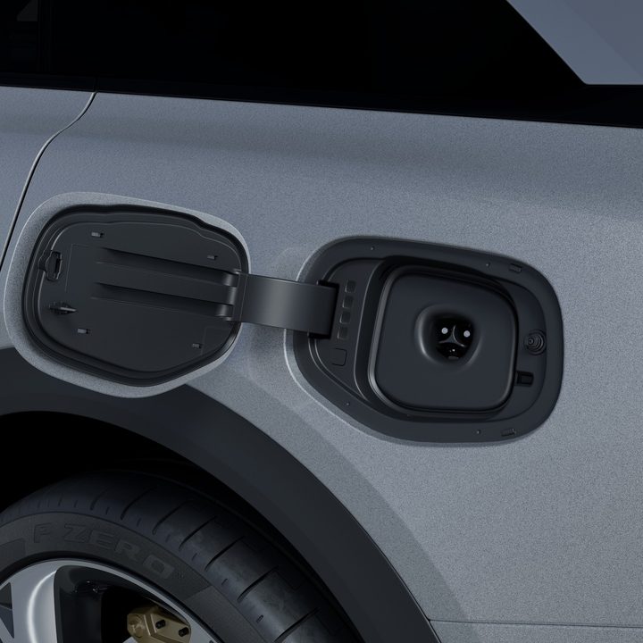 Lucid Gravity Charging Port