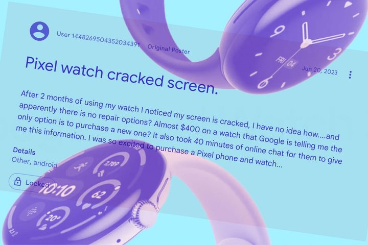 Google Pixel Watch 3 complaint sample 4.