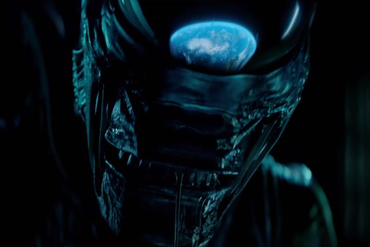 A Xenomorph stares at Earth in Alien: Earth.