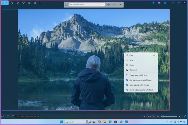 Microsoft's Click to Do feature in Windows.