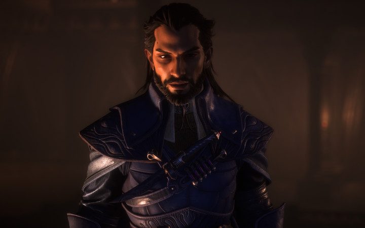 Lucanis in Dragon Age: The Veilguard.