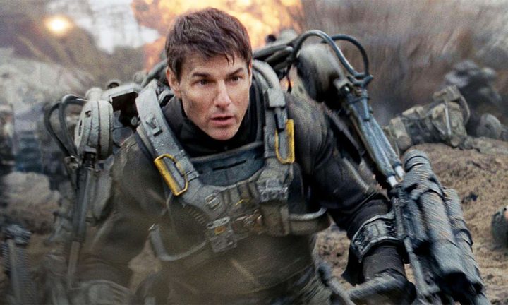 Tom Cruise in Edge of Tomorrow.