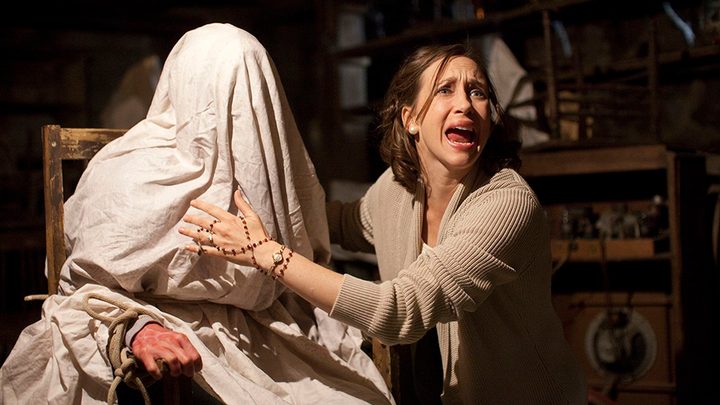 Lorraine Warren tries to help in The Conjuring