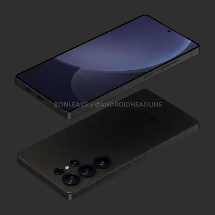 Samsung Galaxy S25 Ultra render.