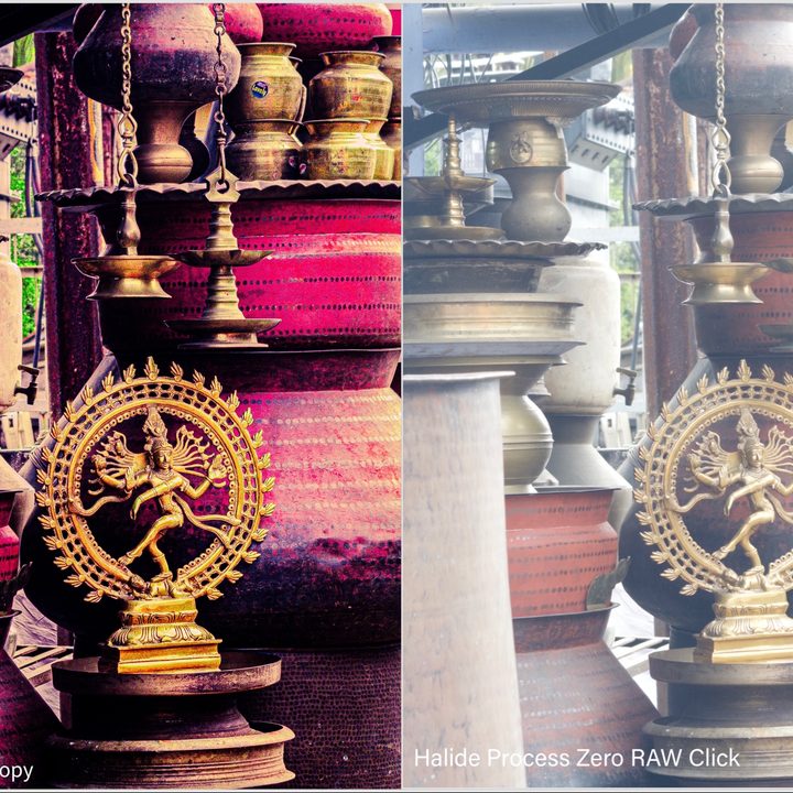 Comparison images clicked by stock iPhone and Halide Process Zero Camera sample 13.