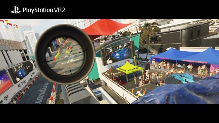 PSVR2 gameplay of Hitman - World of Assassination.