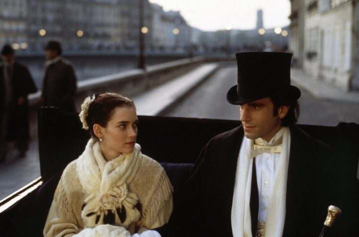 Winona Ryder and Daniel Day-Lewis in The Age of Innocence.