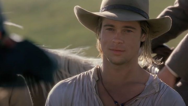 Brad Pitt in Legends of the Fall.