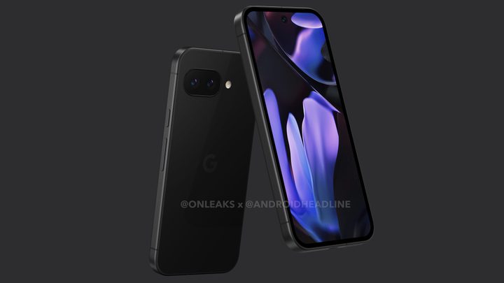 Pixel 9a 5K render.