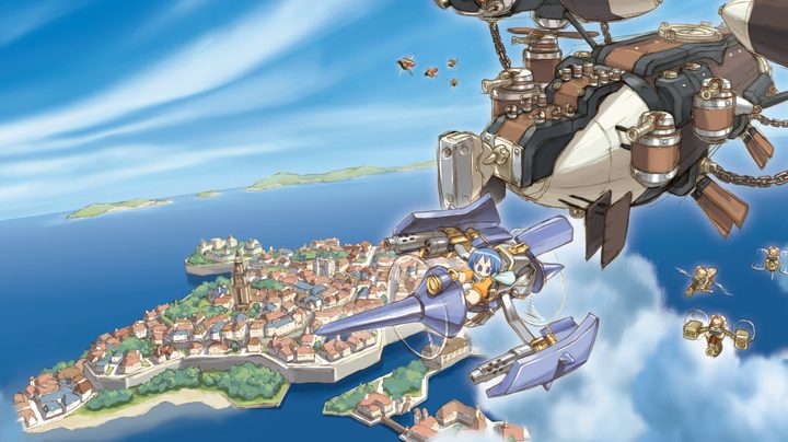Key art for Sky Gunner.