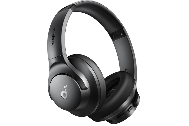 Soundcore Q20i headphones on a white background.