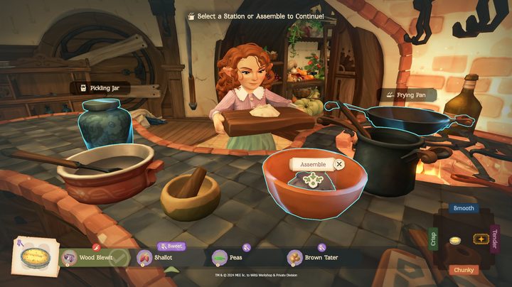 Cooking in Tales of the Shire.
