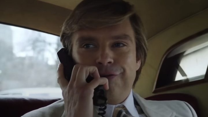 Sebastian Stan in The Apprentice.