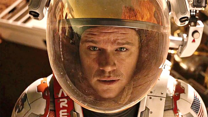 Matt Damon in The Martian.