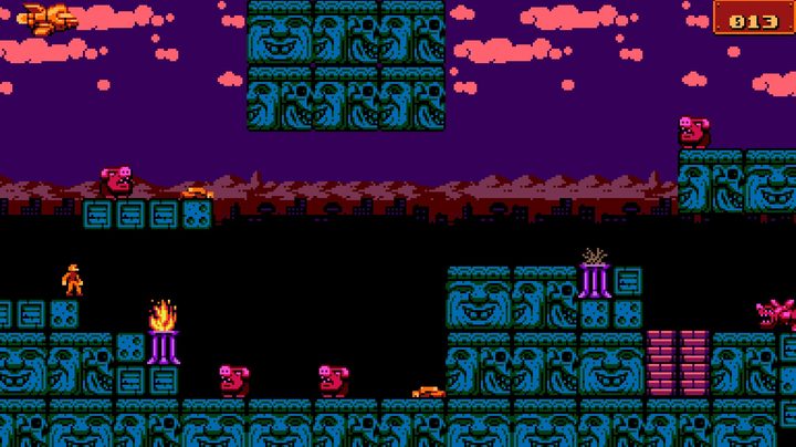 Mortol gameplay in UFO 50.