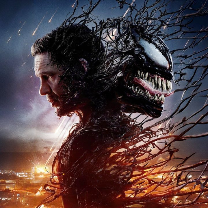 Venom and Eddie face away from each other in "Venom: The Last Dance."