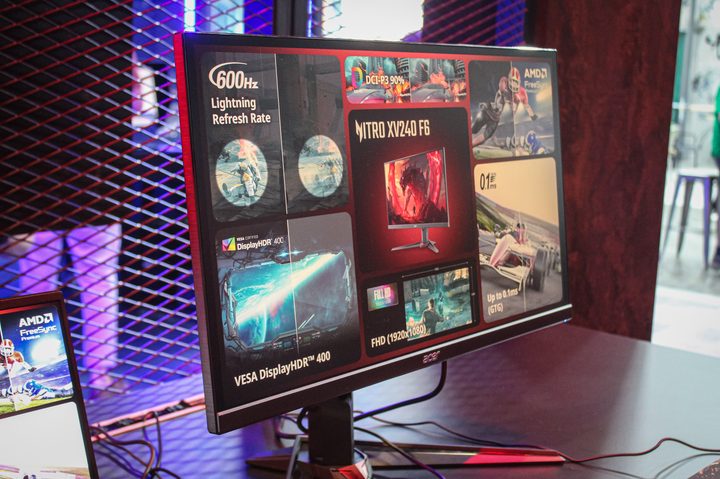 Acer's 600Hz gaming monitor at IFA 2024.