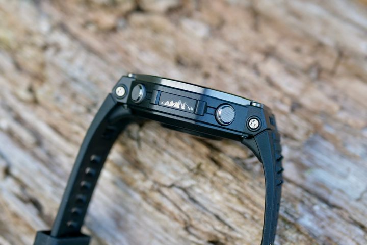 The side of the Amazfit T-Rex 3.