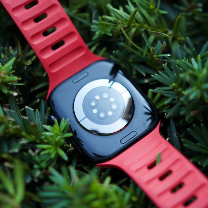 The back of the Apple Watch Series 10.