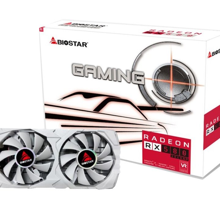 Biostar's new AMD RX 580.
