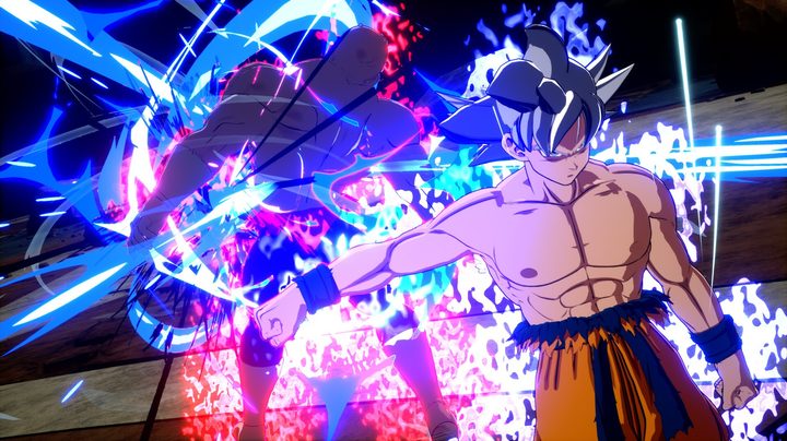 Characters brawl in Dragon Ball: Sparking! Zero.