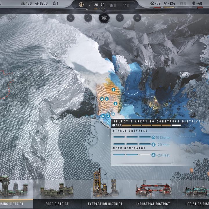 The image shows adjacency bonuses for districts when placed next to each other.