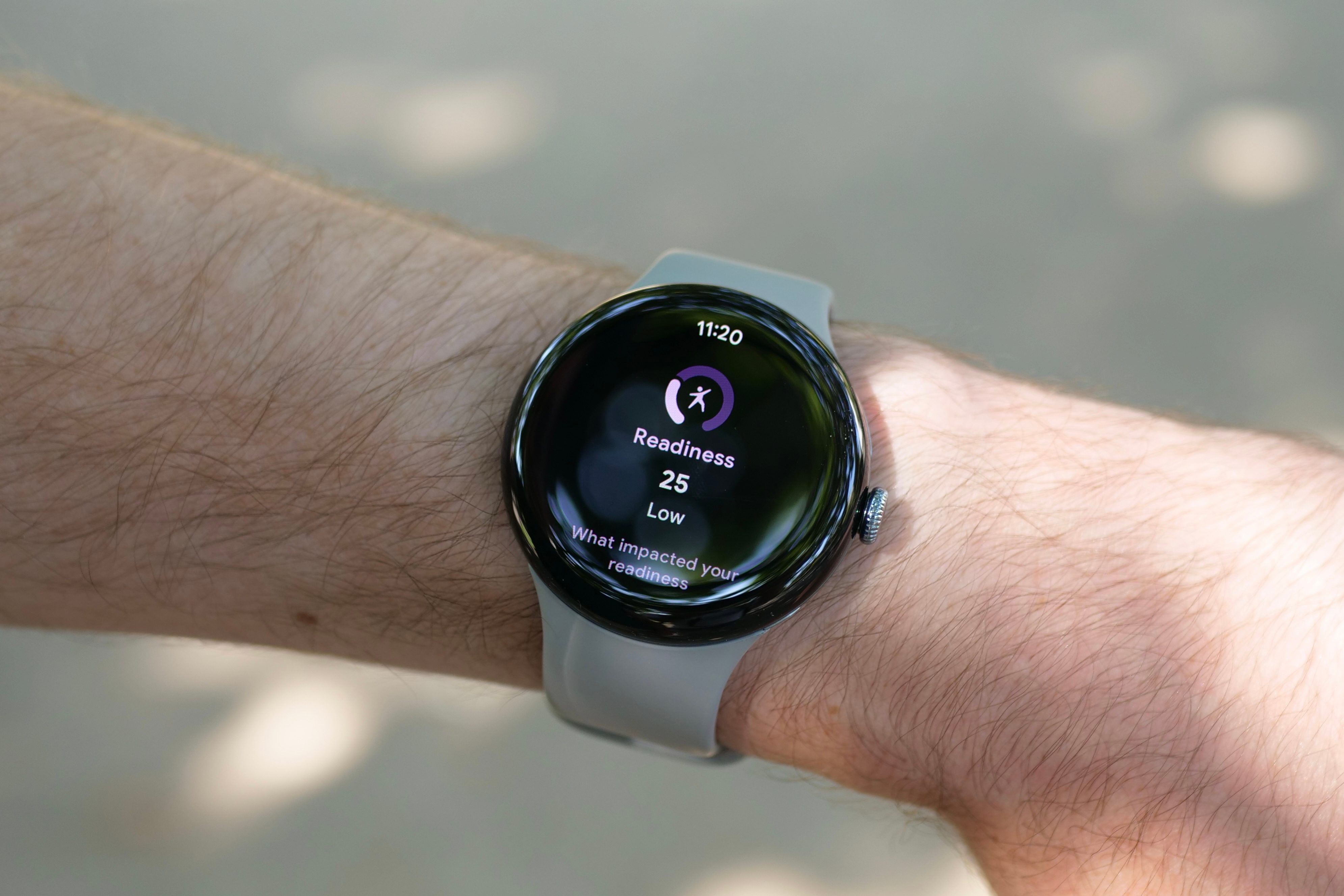 Readiness Score feature on the Google Pixel Watch 3.
