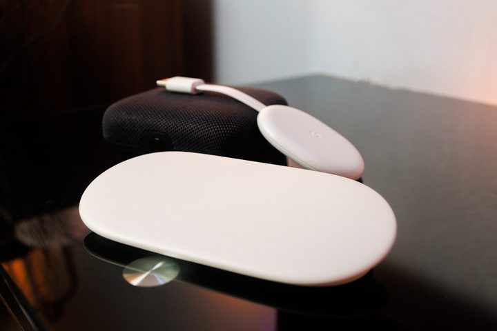 Google TV Streamer alongside Onn 4K Pro and Chromecast With Google TV.