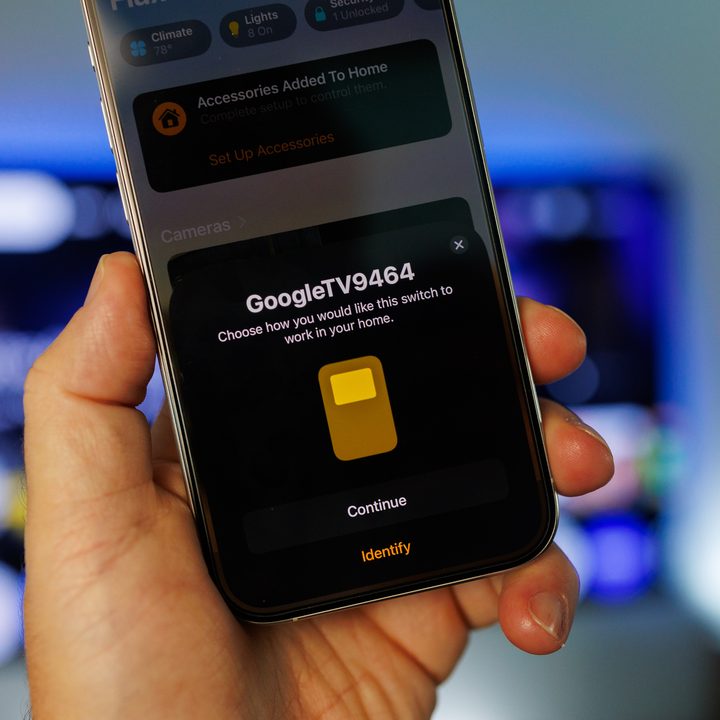 Google TV Streamer as seen in Apple's HomeKit.