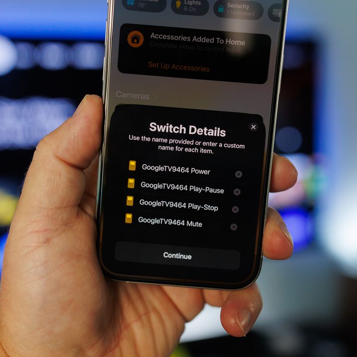 Google TV Streamer as seen in Apple's HomeKit.
