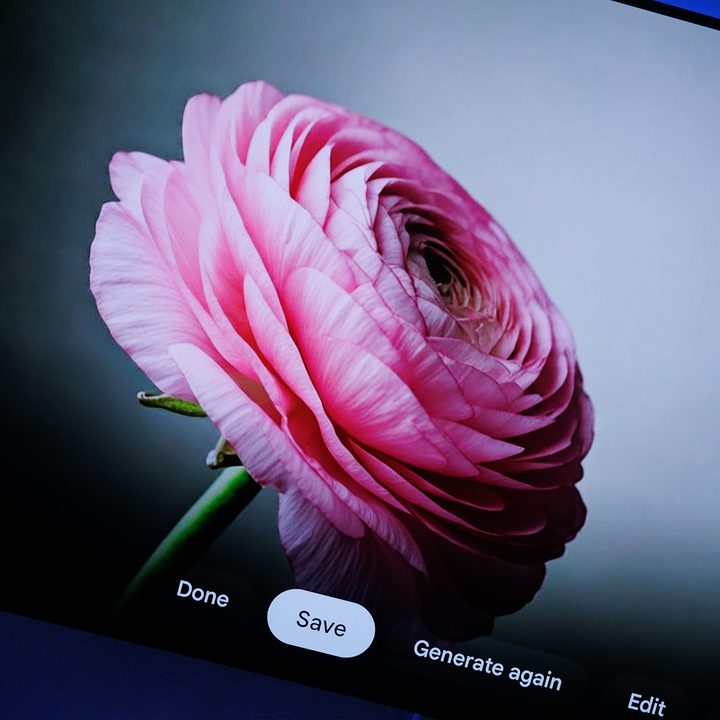 The Custom AI art section of the new Ambient Mode on Google TV Streamer.