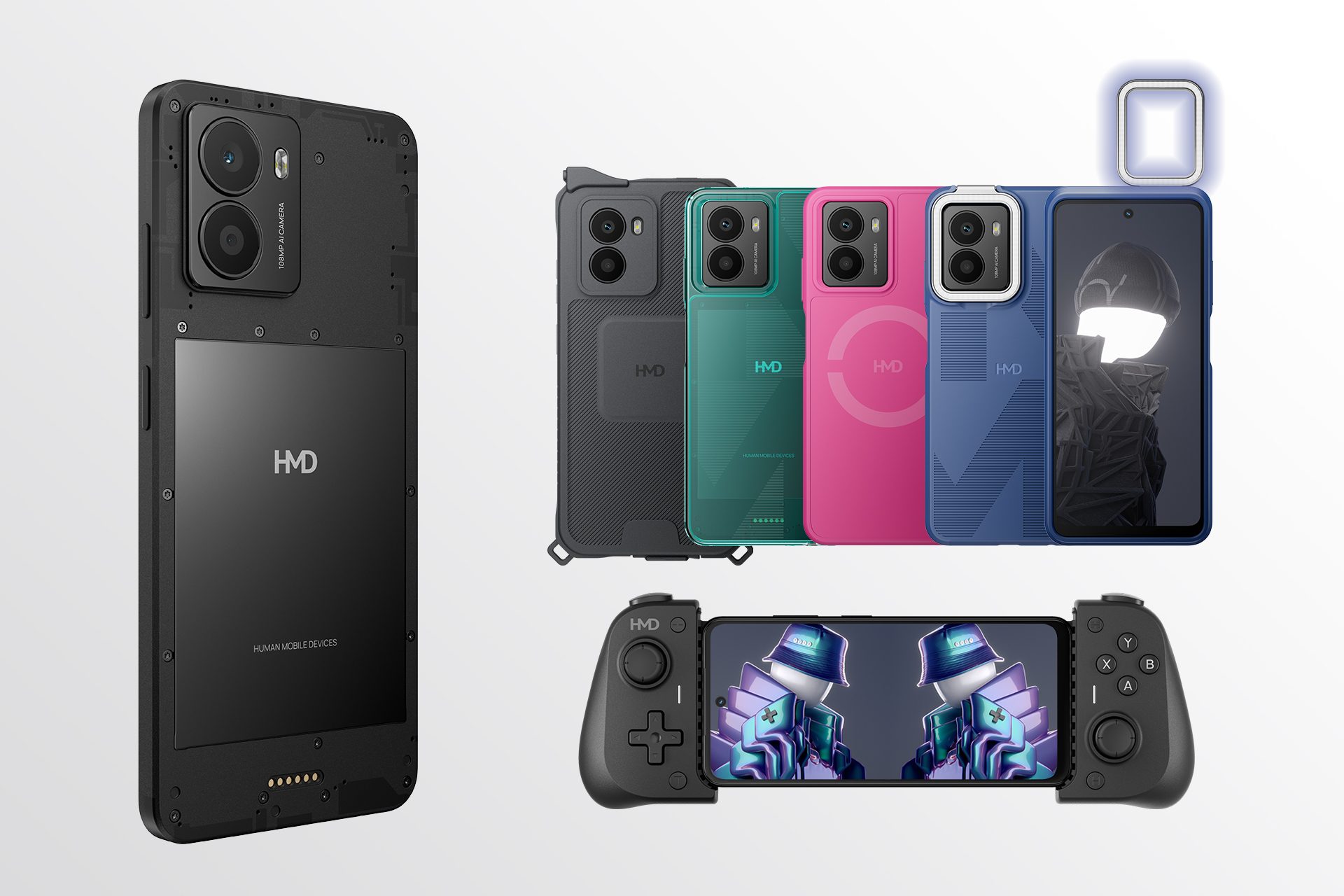 All of the different Outfits for the HMD Fusion.