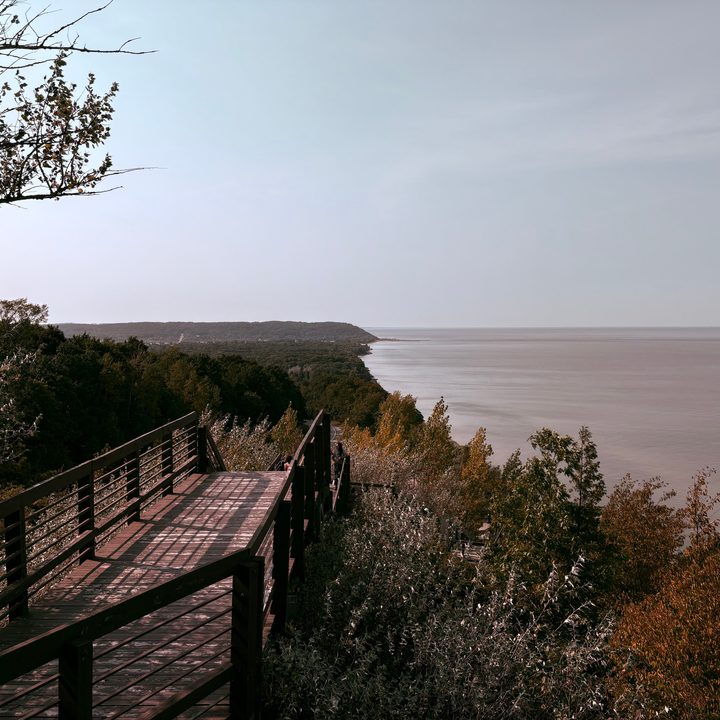 A photo of Lake Michigan, taken with the iPhone 16.