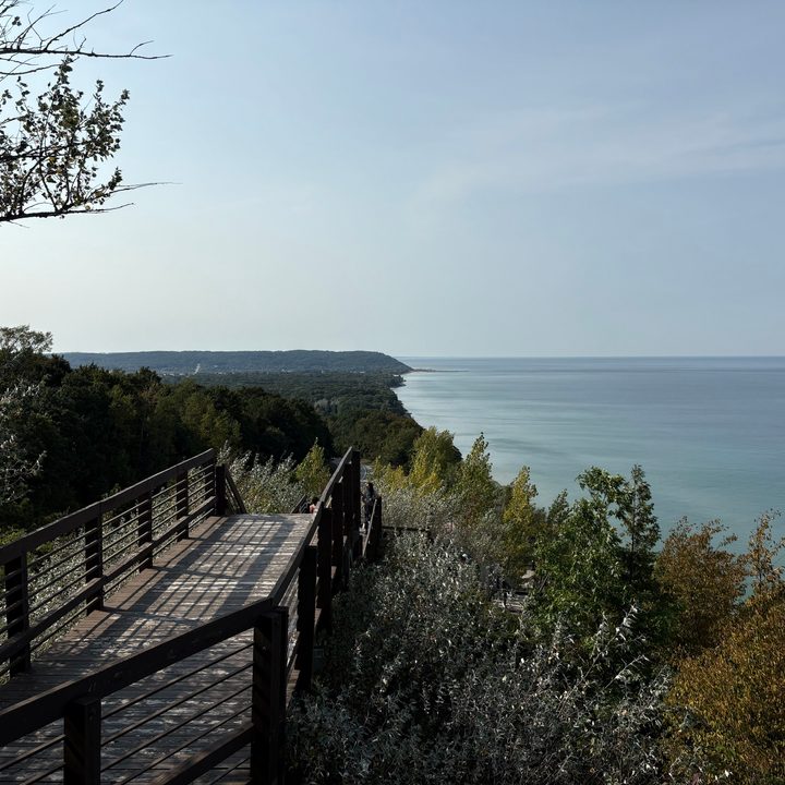 A photo of Lake Michigan, taken with the iPhone 16.