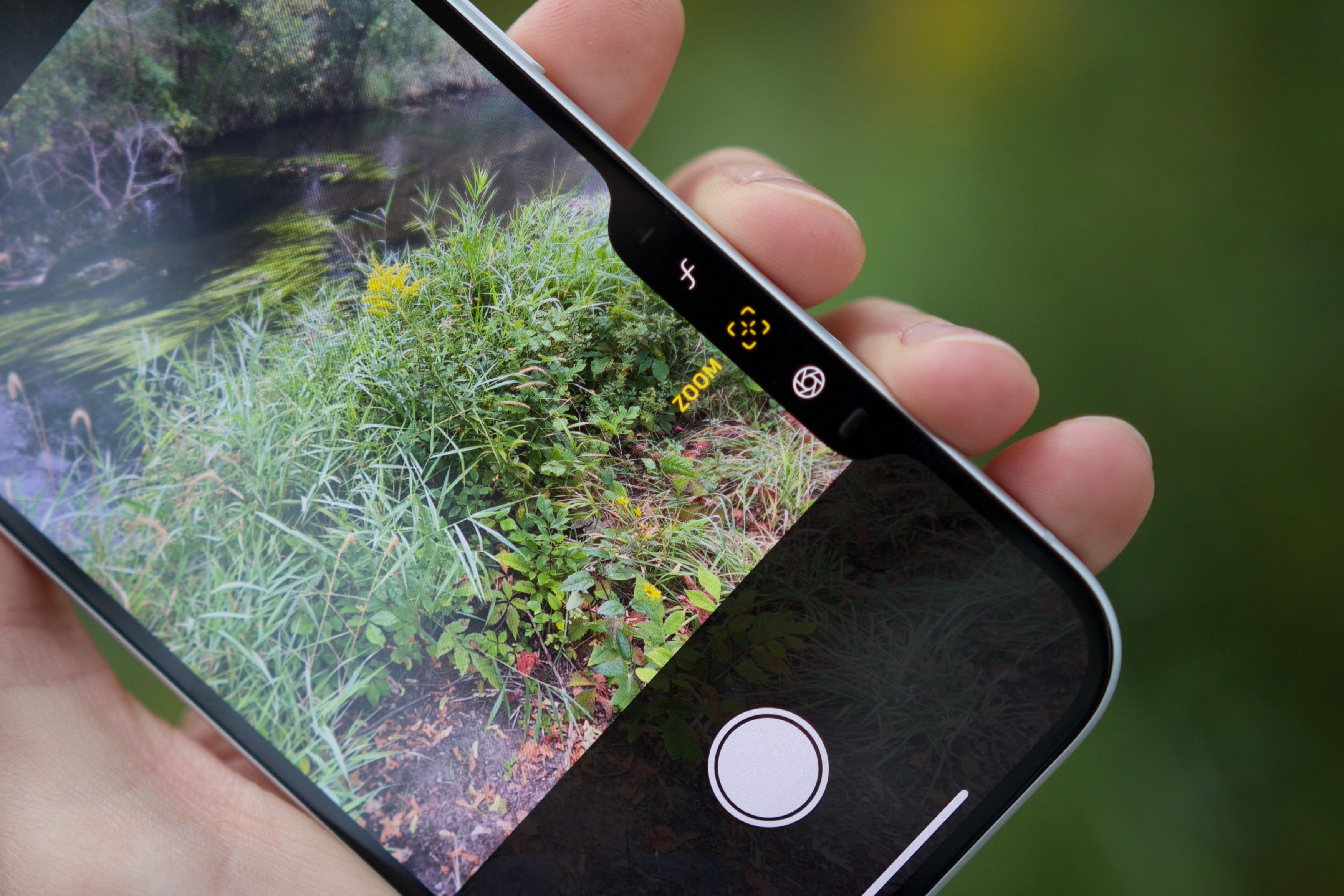 Camera Control on the iPhone 16.