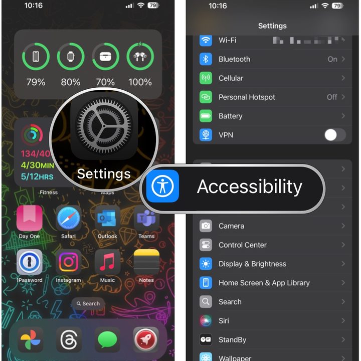 how to customize camera control on iphone 16 settings accessibility