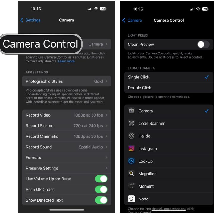 Did you know you can customize your iPhone 16's Camera Control? Here's ...