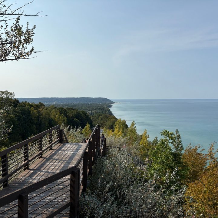 A photo of Lake Michigan, taken with the iPhone 16.