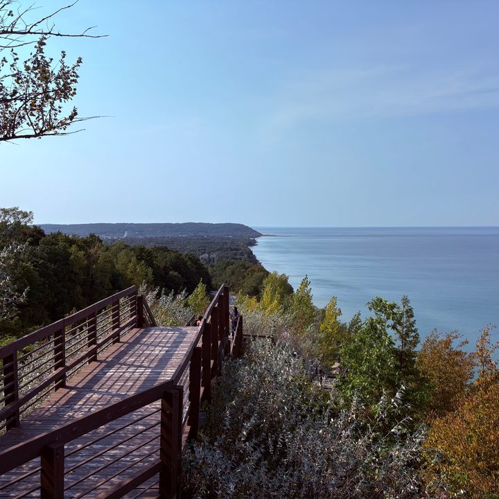 A photo of Lake Michigan, taken with the iPhone 16.