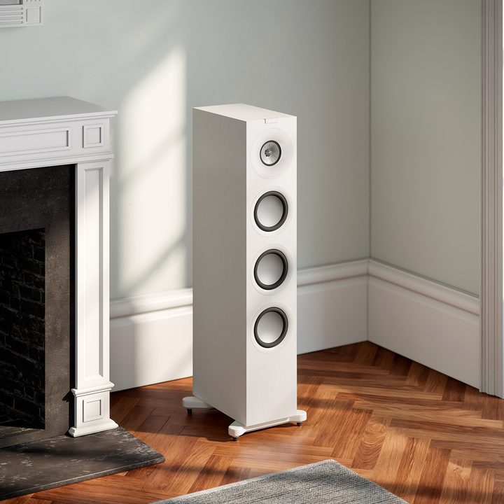 The KEF Q Series Meta speakers.