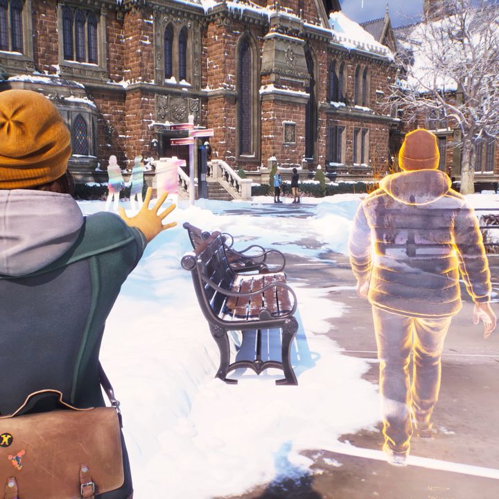 Max uses her powers in Life is Strange: Double Exposure.