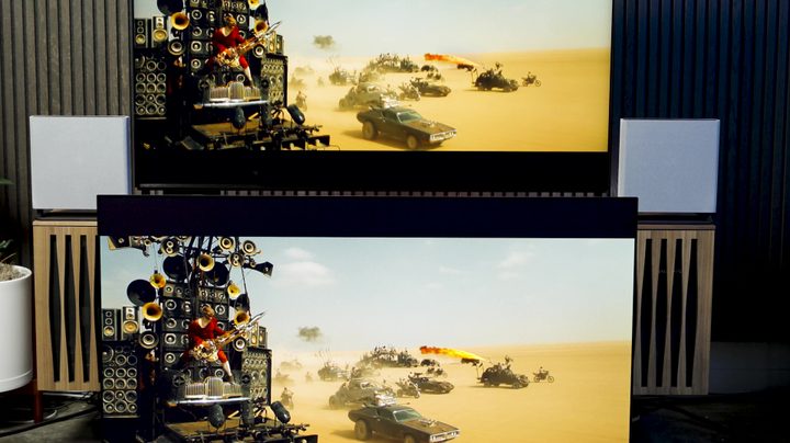 mad max flames qled vs oled