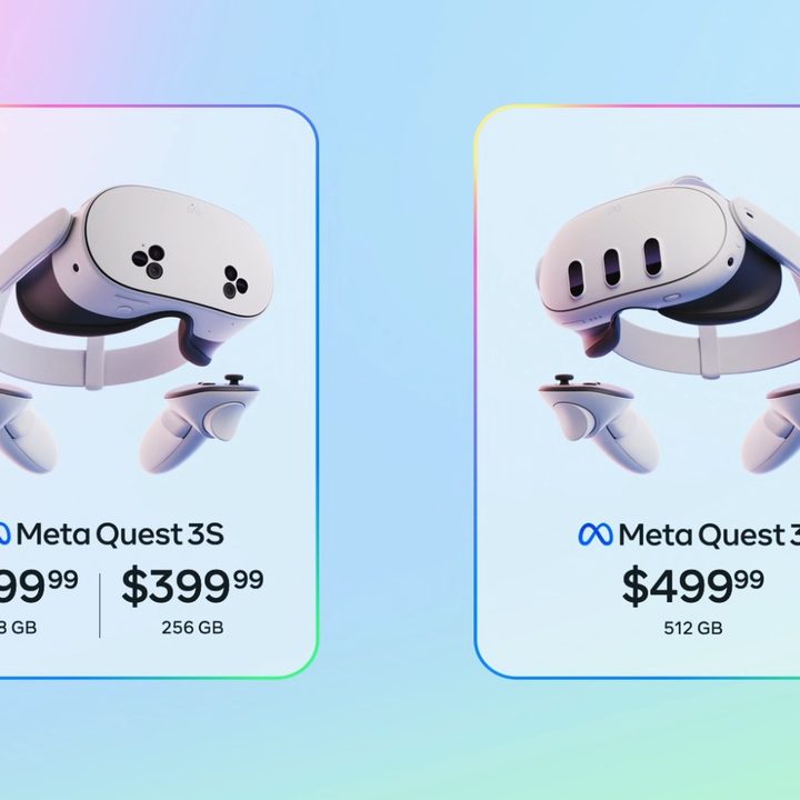 Meta Quest pricing.
