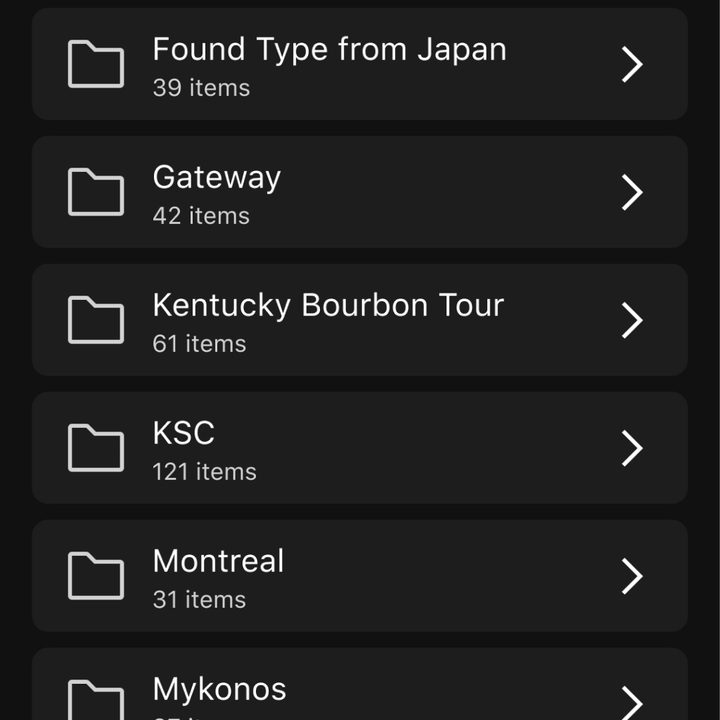 Plex Photos mobile app.