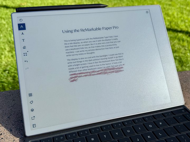 The reMarkable Paper Pro.