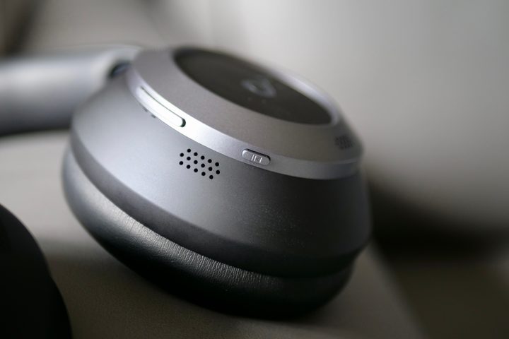 The Soundcore Space One Pro's controls.