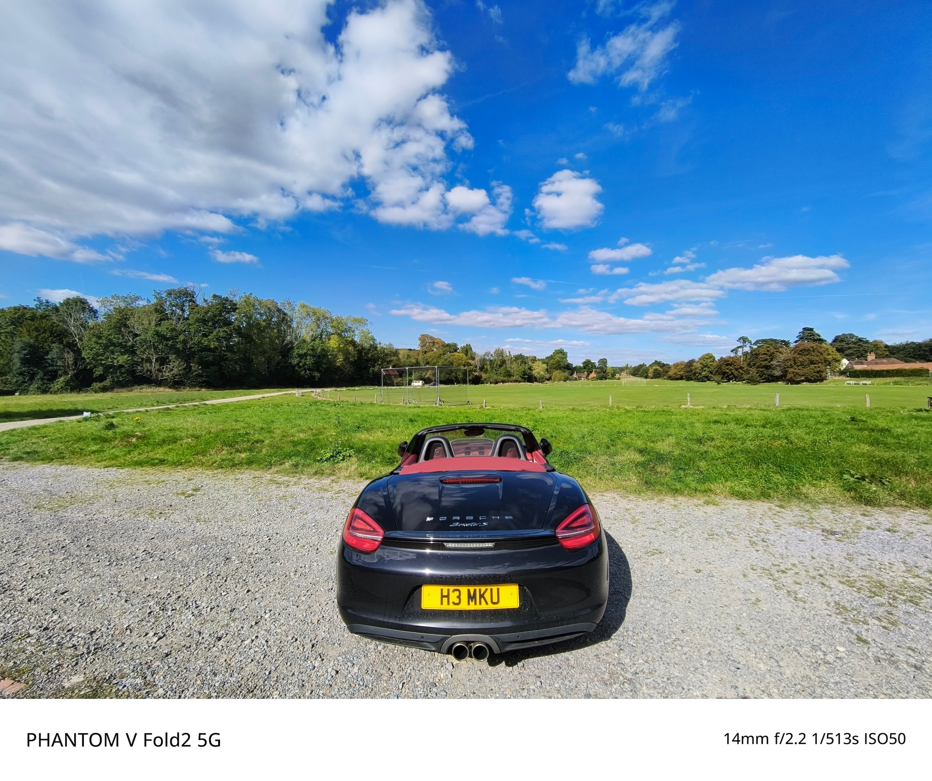 A photo taken with the Tecno Phantom V Fold 2's wide-angle camera.