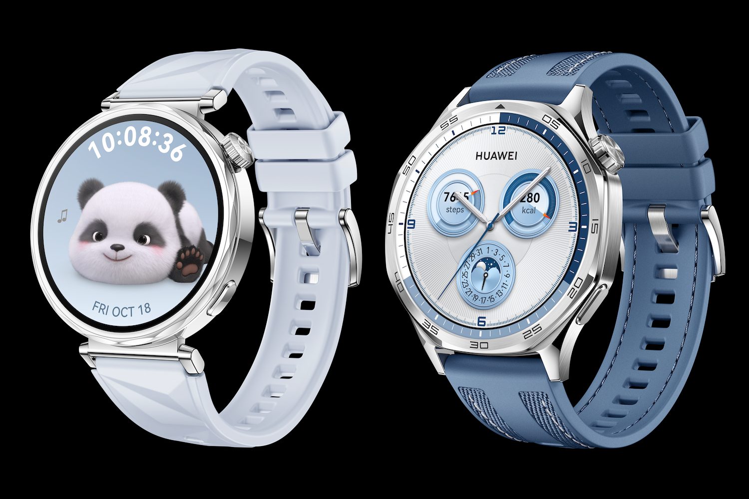 Promotional images of the Huawei Watch GT 5.