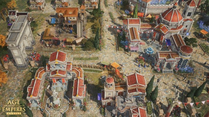 A citadel in Age of Empires Mobile.