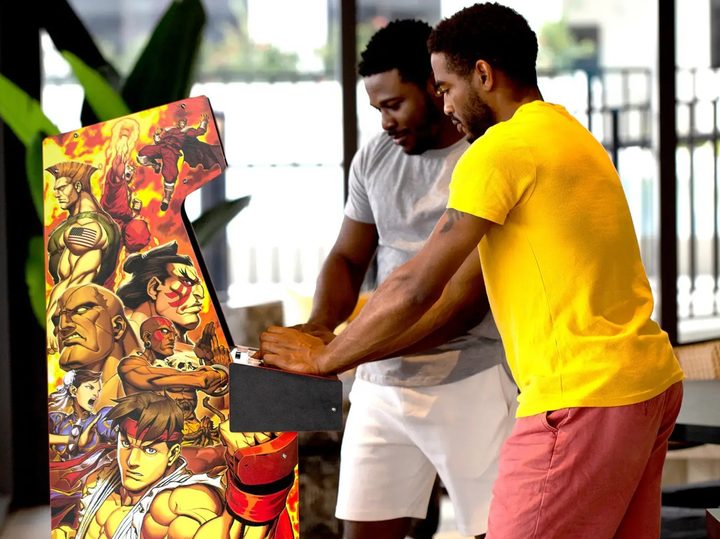 Arcade1Up Street Fighter II Champion Turbo Legacy arcade cabinet